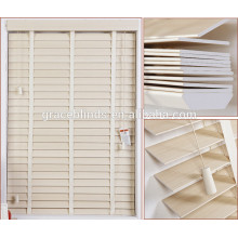 50mm PVC fauxwoodHorizontal Venetain stores imprimés